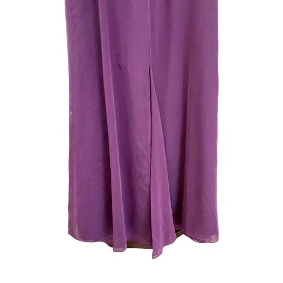 Jade By Jasmine Women's Plum / Purple Chiffon MOB Formal Gown - Size 8 - NWT 🌟 - Picture 11 of 16